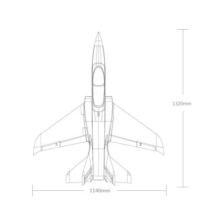 1/12 Jet 90mm EDF Super Scorpion Orange PNP kit w/ reflex system