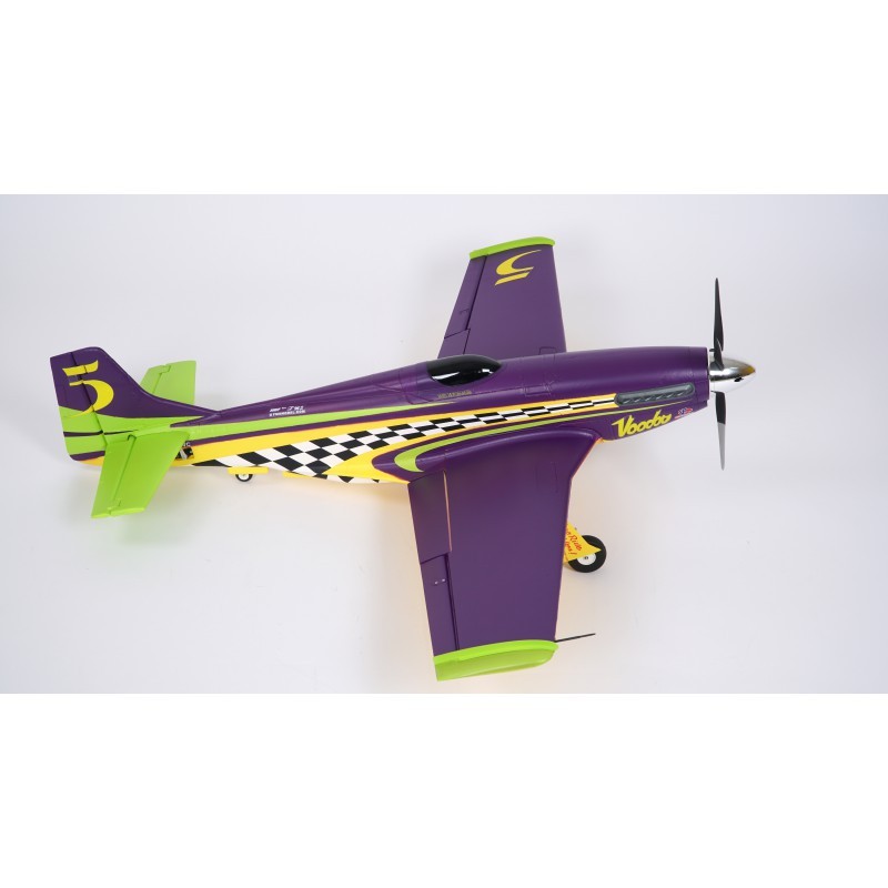 1/10 Plane 1100mm P51D Voodoo PNP kit w/ reflex | Ventedemodelisme.fr
