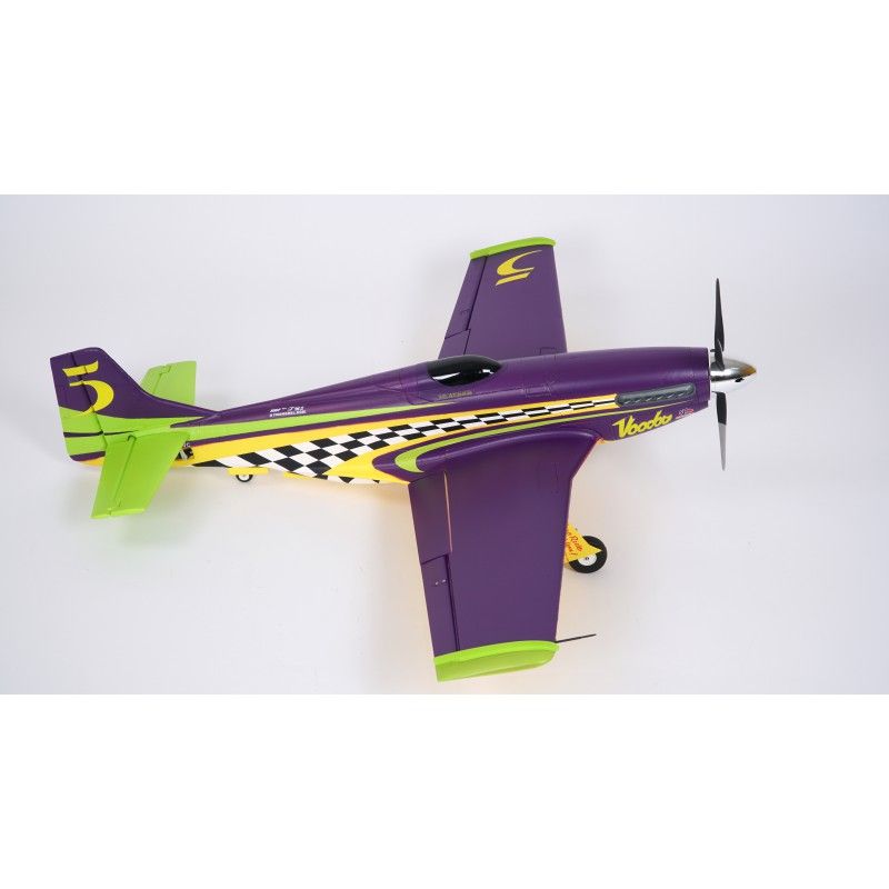 1/10 Plane 1100mm P51D Voodoo PNP kit w/ reflex | Ventedemodelisme.fr