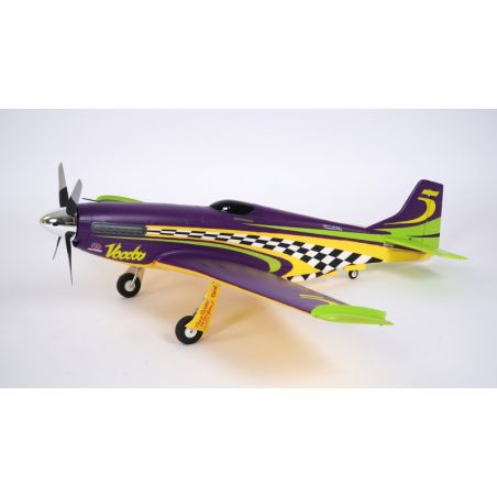 1/10 Plane 1100mm P51D Voodoo PNP kit w/ reflex | Ventedemodelisme.fr