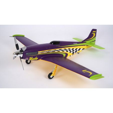1/10 Plane 1100mm P51D Voodoo PNP kit w/ reflex | Ventedemodelisme.fr