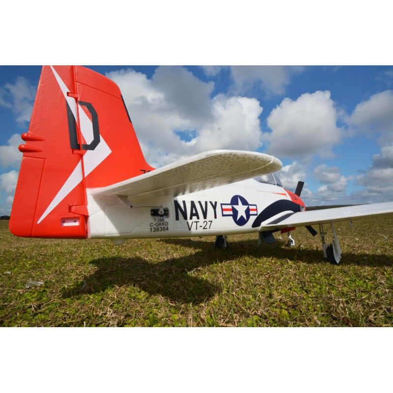 1/8 Plane 1400MM T-28 (V4) Red PNP kit