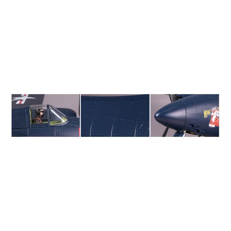 1/9 Plane 1700mm F7F Tigercat Blue PNP kit w/ reflex system