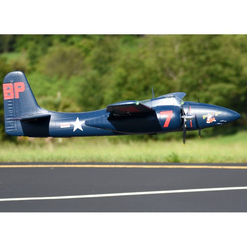 1/9 Plane 1700mm F7F Tigercat Blue PNP kit w/ reflex system