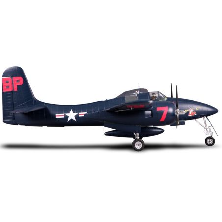 1/9 Plane 1700mm F7F Tigercat Blue PNP kit w/ reflex system