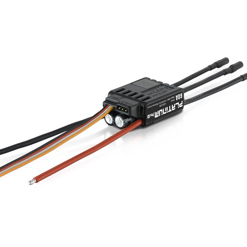 Platinum Pro 60A 2-6s BEC 7A for 450 Heli 3D and .50 Plane