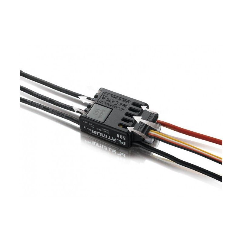 Platinum Pro 100A 2-6s BEC 10A for 480-550 Heli 3D and .70 C