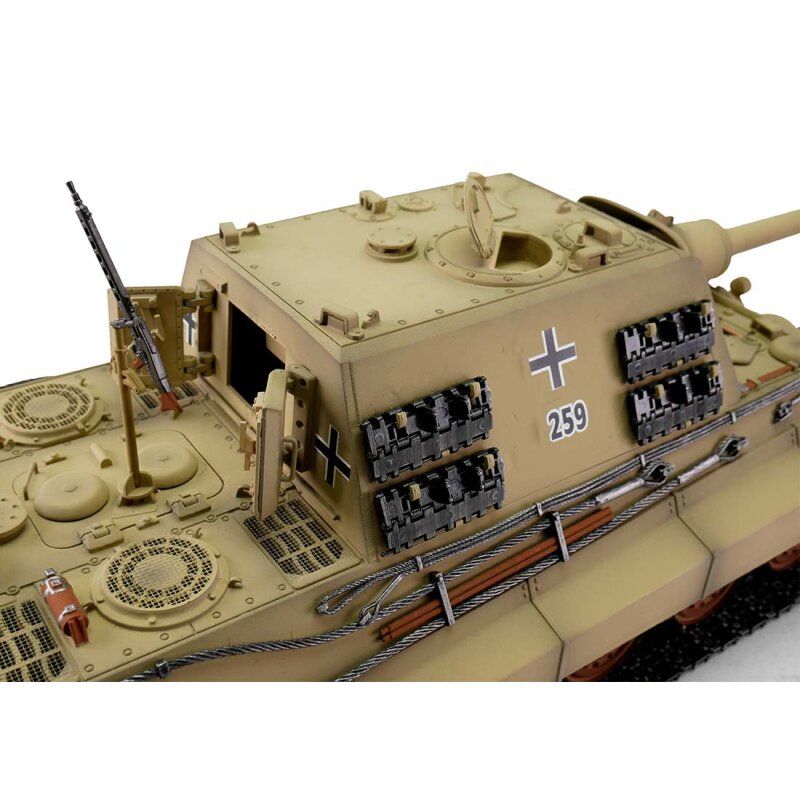 1/16 RC Jagdtiger sable IR | Ventedemodelisme.fr