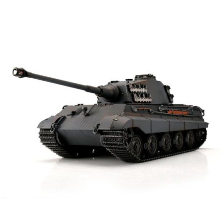 1/16 RC King Tigre Gris IR Fumée