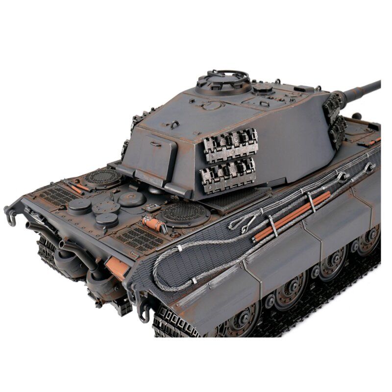 1/16 RC King Tigre Gris IR Fumée