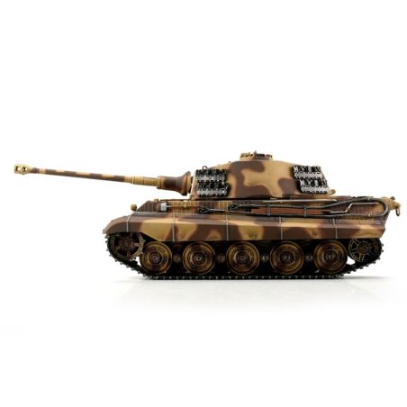 1/16 RC King Tiger camouflage 1944 Front de l’Est IR fumée