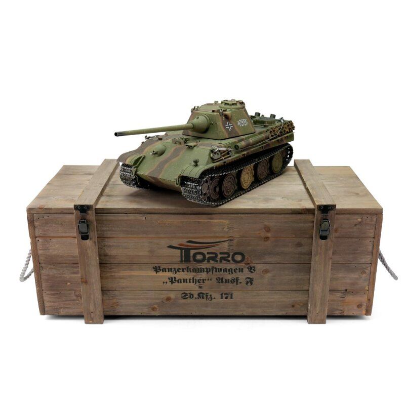 1/16 RC Panther F tarn IR Fumée