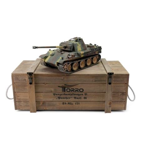 1/16 RC Panther G camouflage IR Fumée