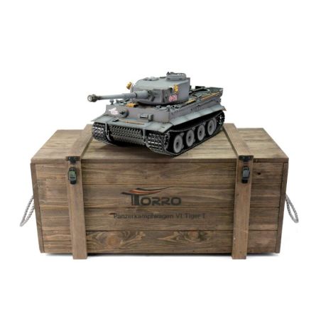 1/16 RC Tiger I Sortie Anticipée Gris IR Fumé