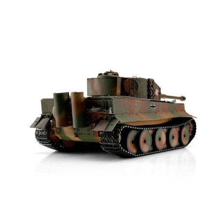 1/16 RC Tiger I Version Moyenne Camouflage IR Fumée