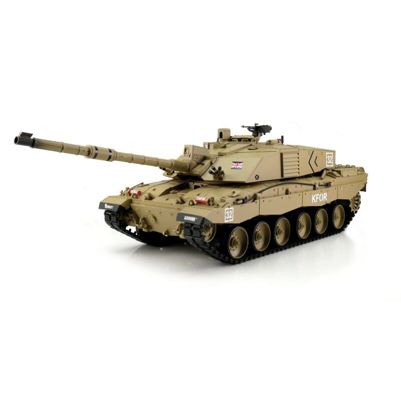 116 RC Challenger 2 sable BB+IR | Ventedemodelisme.fr