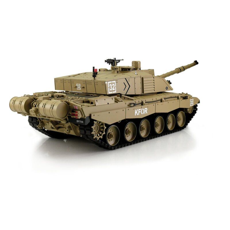 116 RC Challenger 2 sable BB+IR | Ventedemodelisme.fr