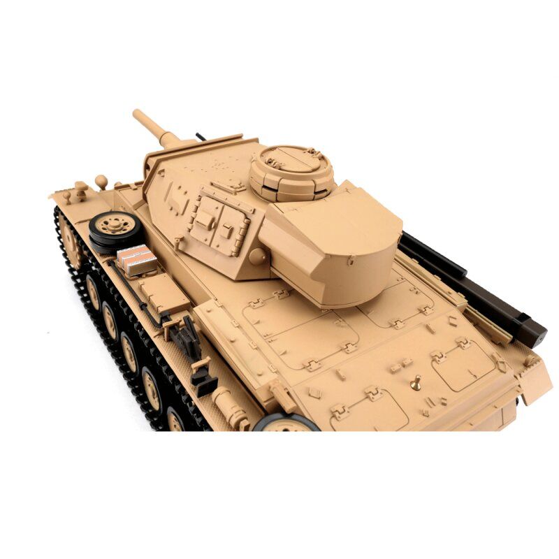 1/16 RC Panzer III Ausf. H sable BB+IR