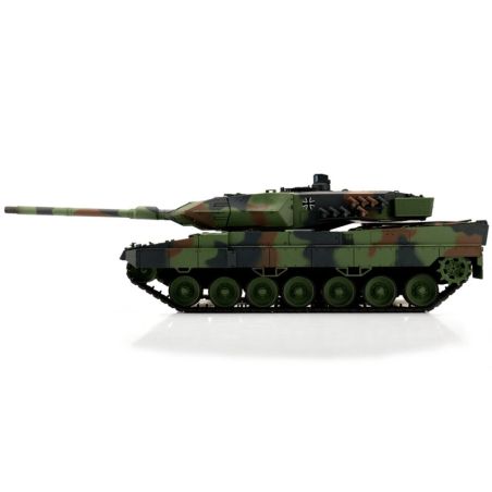 1/16 RC Leopard 2A6 flecktarn BB+IR | Ventedemodelisme.fr