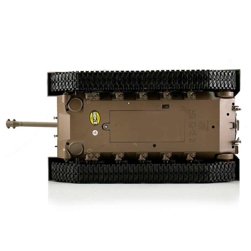 1/16 RC M26 Pershing vert BB+IR (chaînes métalliques) | Ventedemodelisme.fr