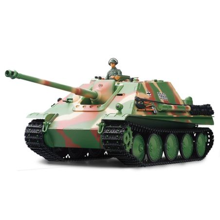1/16 RC Jagdpanther camouflage BB+IR (chenilles métalliques)