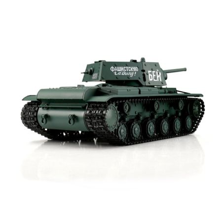1/16 RC KV-1 vert BB+IR (chaînes métalliques)