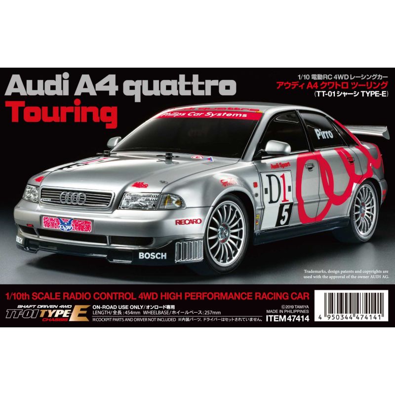 Audi A4 Quattro Touring TT01E | Ventedemodelisme.fr