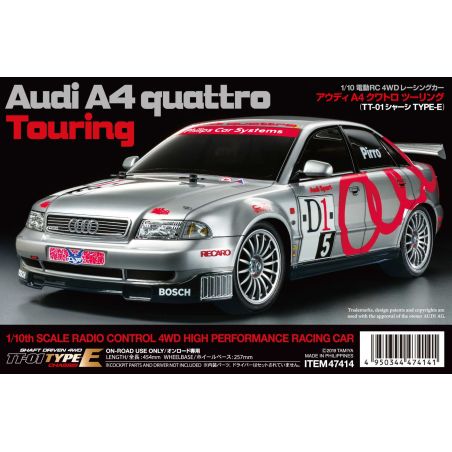 Audi A4 Quattro Touring TT01E | Ventedemodelisme.fr