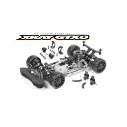 Kit Xray GTX Piste 1/8 GT Thermique - 2024 - XRAY - 350505 2
