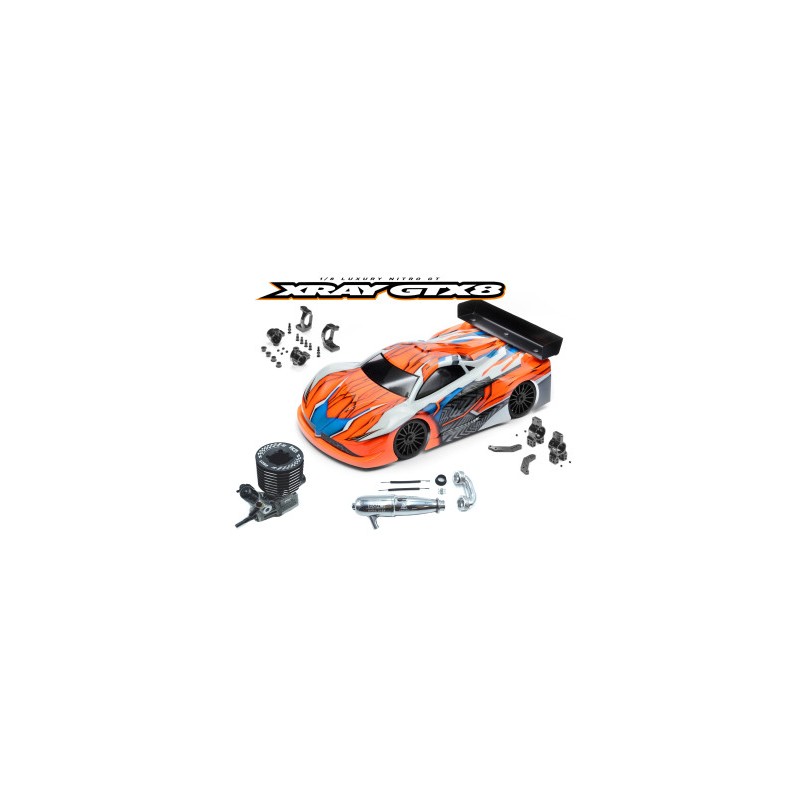 Kit Xray GTX'24 + Moteur FX G501 + Ligne Efra 2168 - XRAY - 350505-C | Ventedemodelisme.fr