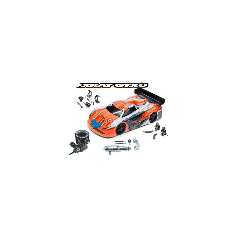 Kit Xray GTX'24 + Moteur FX G501 + Ligne Efra 2168 - XRAY - 350505-C | Ventedemodelisme.fr