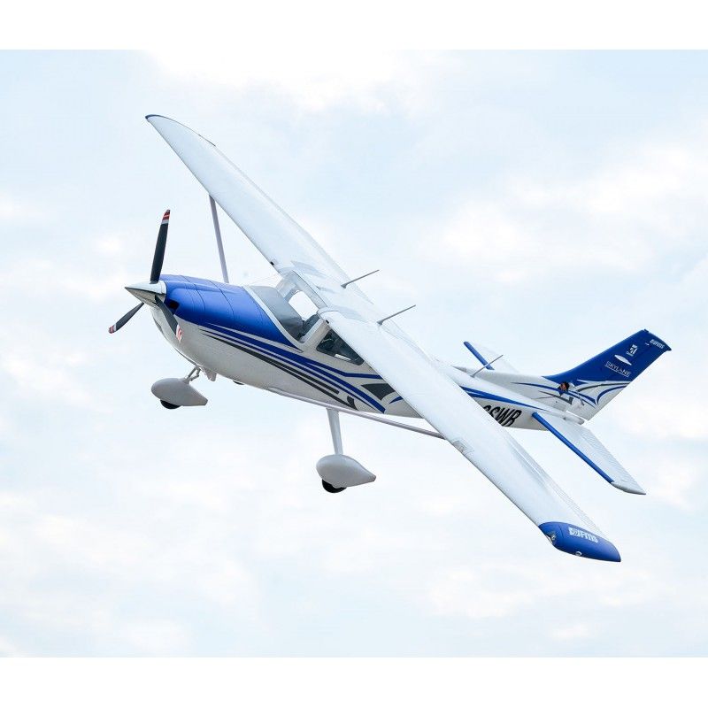 Avion cessna 182 1/7 Plane 1500mm Cessna PNP kit - Blue