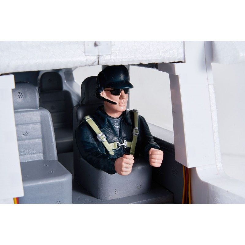 Avion cessna 182 1/7 Plane 1500mm Cessna PNP kit - Blue