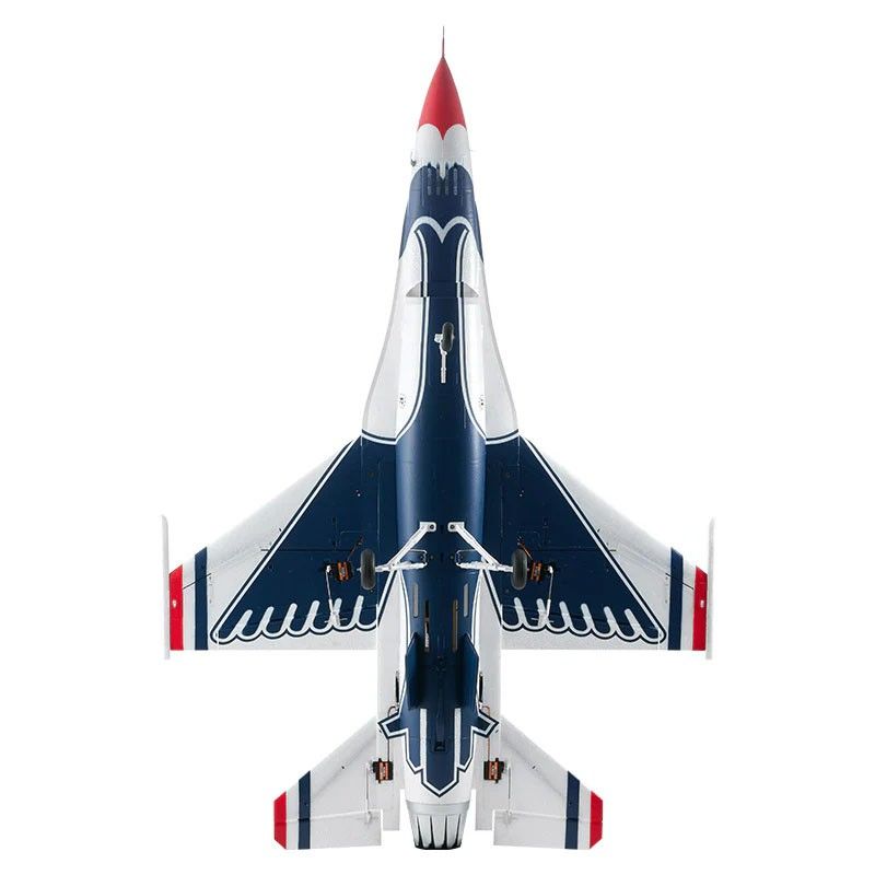 Avion rc 1/18 Jet 64mm EDF F-16 Fighting Falcon PNP - Blue Thunder