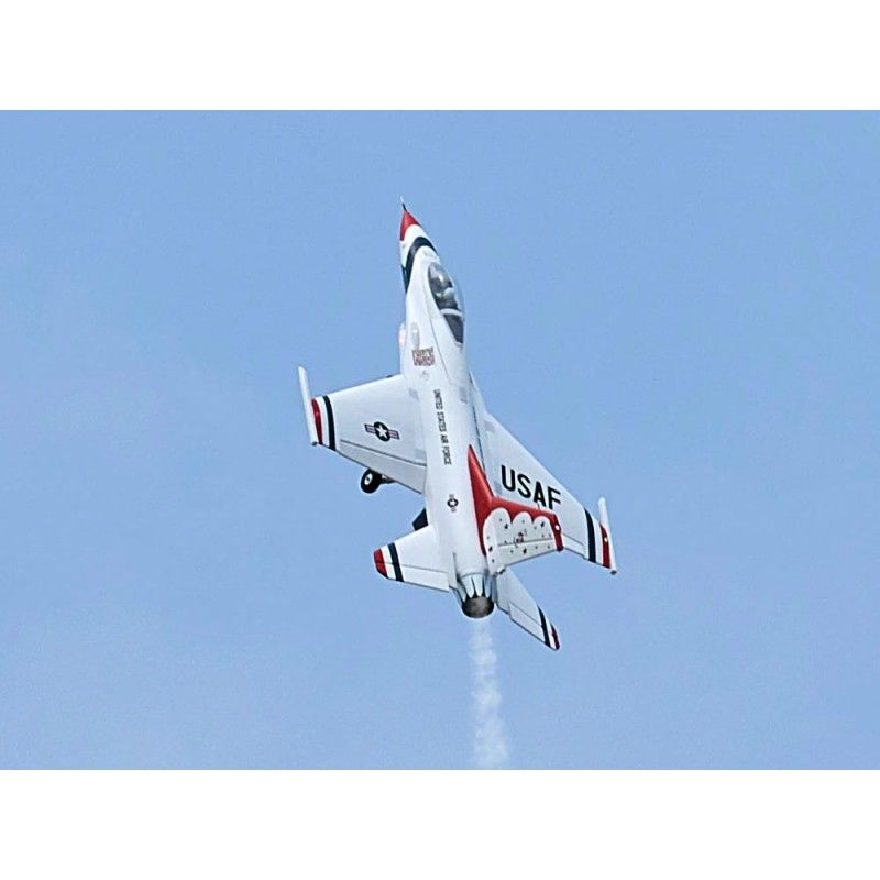 Avion rc 1/18 Jet 64mm EDF F-16 Fighting Falcon PNP - Blue Thunder