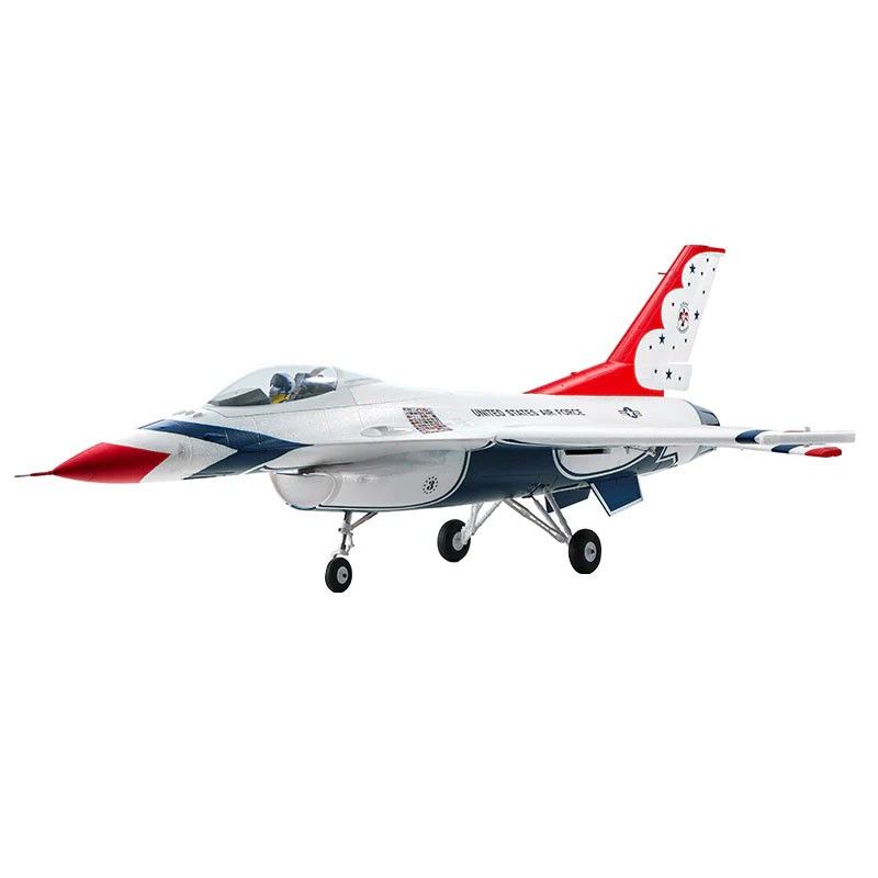 Avion rc 1/18 Jet 64mm EDF F-16 Fighting Falcon PNP - Blue Thunder
