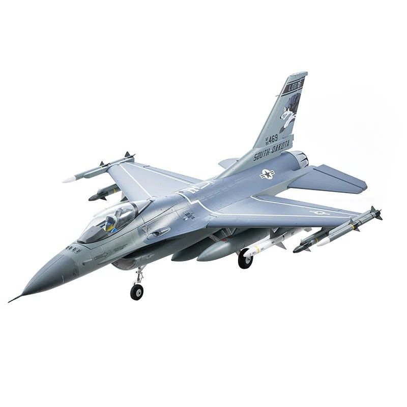 Avion rc 1/18 Jet 64mm EDF F-16 Fighting Falcon PNP - Grey