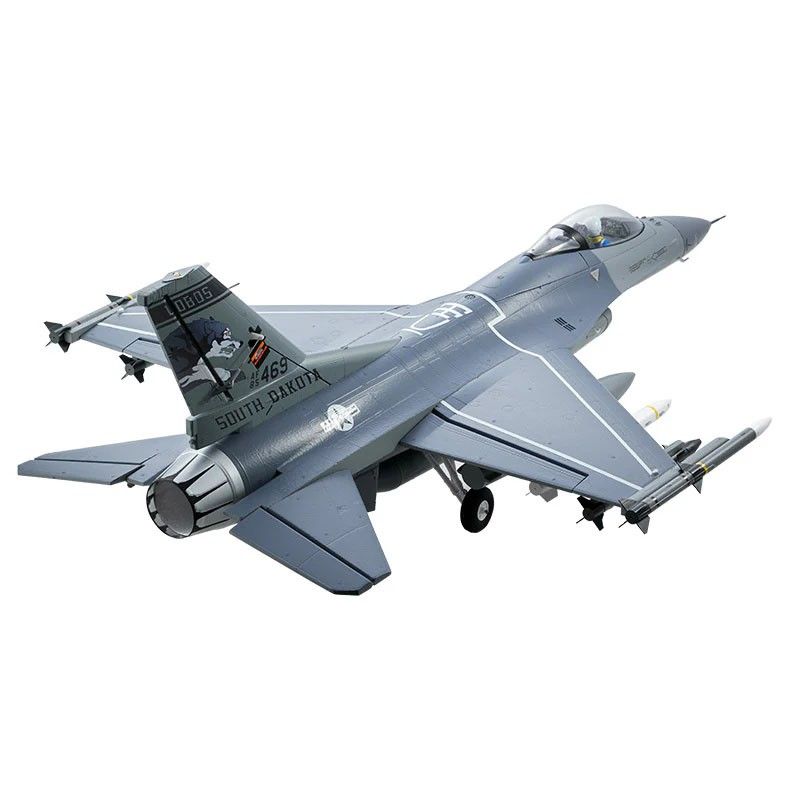 Avion rc 1/18 Jet 64mm EDF F-16 Fighting Falcon PNP - Grey