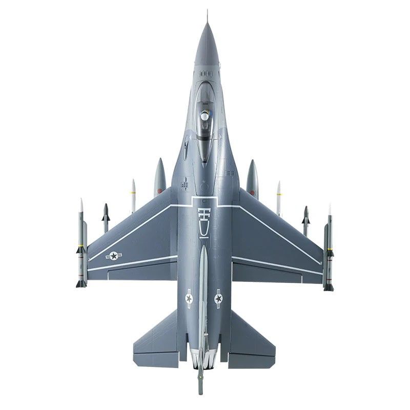 Avion rc 1/18 Jet 64mm EDF F-16 Fighting Falcon PNP - Grey