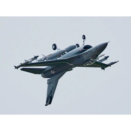 Avion rc 1/18 Jet 64mm EDF F-16 Fighting Falcon PNP - Grey
