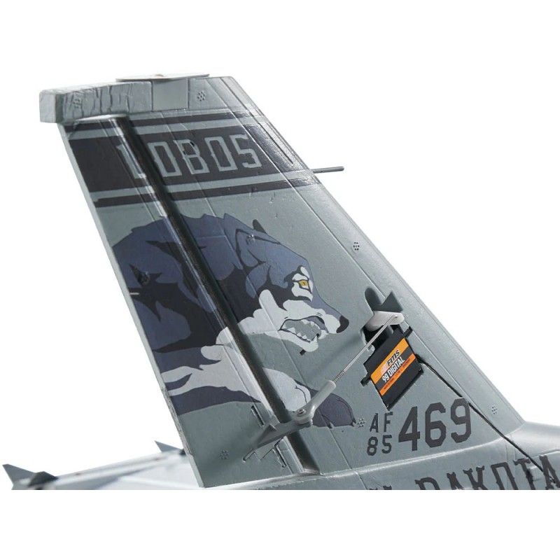 Avion rc 1/18 Jet 64mm EDF F-16 Fighting Falcon PNP - Grey