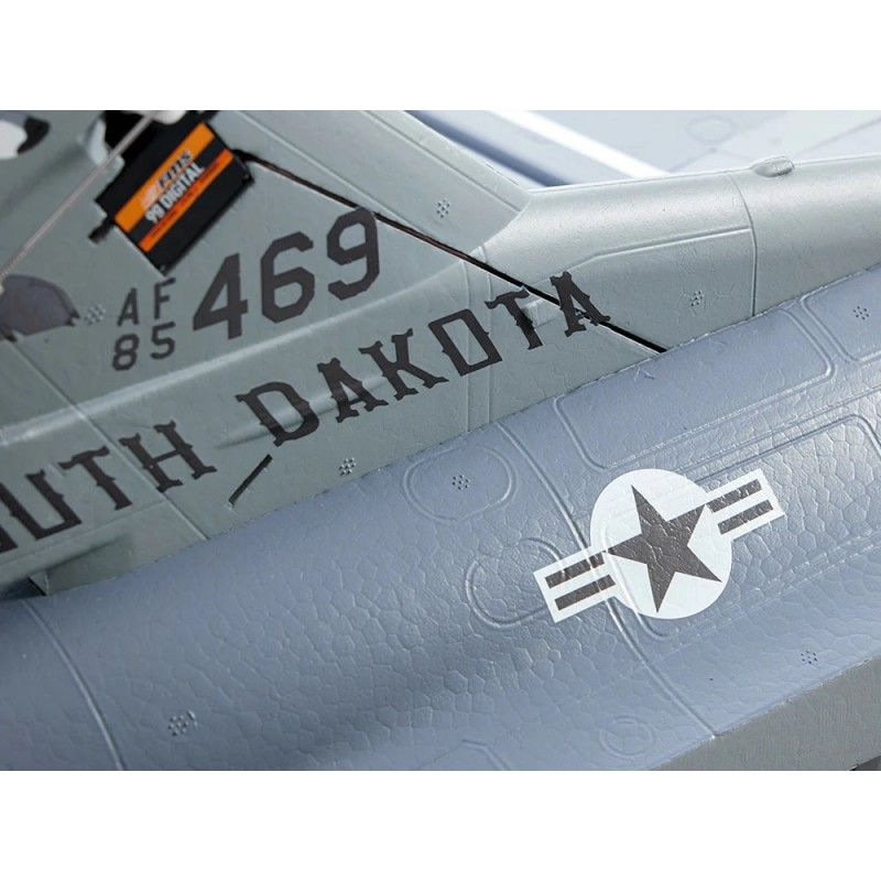 Avion rc 1/18 Jet 64mm EDF F-16 Fighting Falcon PNP - Grey