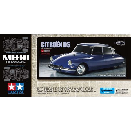 Voiture rc Citroën DS MB01