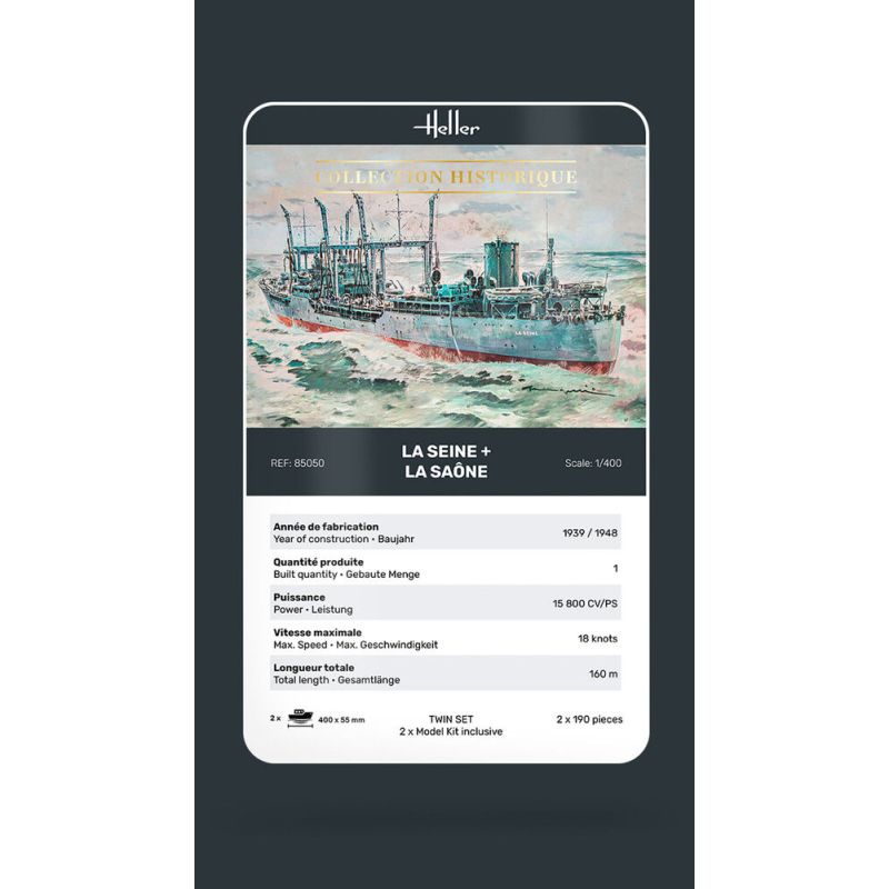 LA SEINE + LA SAONE TWINSET