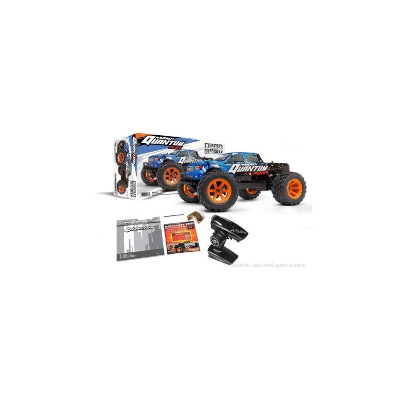 QUANTUM MT 1/10 4X4 FLUX BLEU