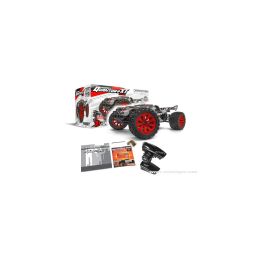 QUANTUM+ XT FLUX 4X4 1/10 ARGENT ROUGE 2