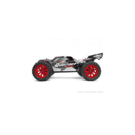 QUANTUM+ XT FLUX 4X4 1/10 ARGENT ROUGE | Ventedemodelisme.fr