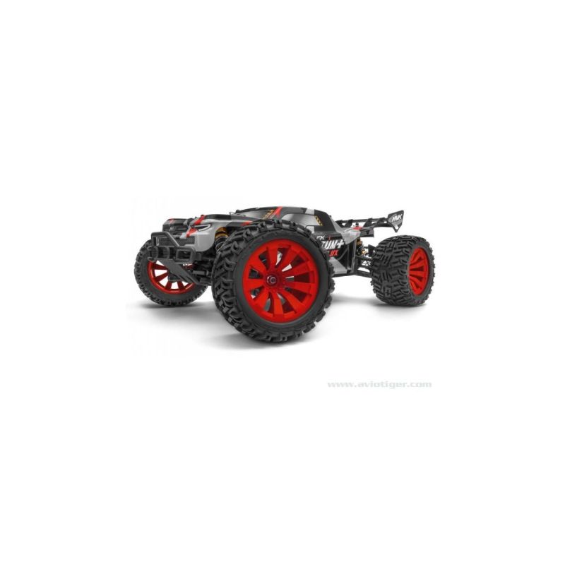 QUANTUM+ XT FLUX 4X4 1/10 ARGENT ROUGE | Ventedemodelisme.fr