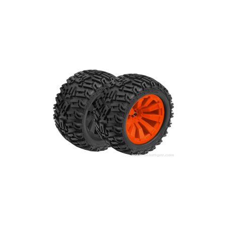 QUANTUM+ XT FLUX 4X4 1/10 ARGENT ROUGE | Ventedemodelisme.fr