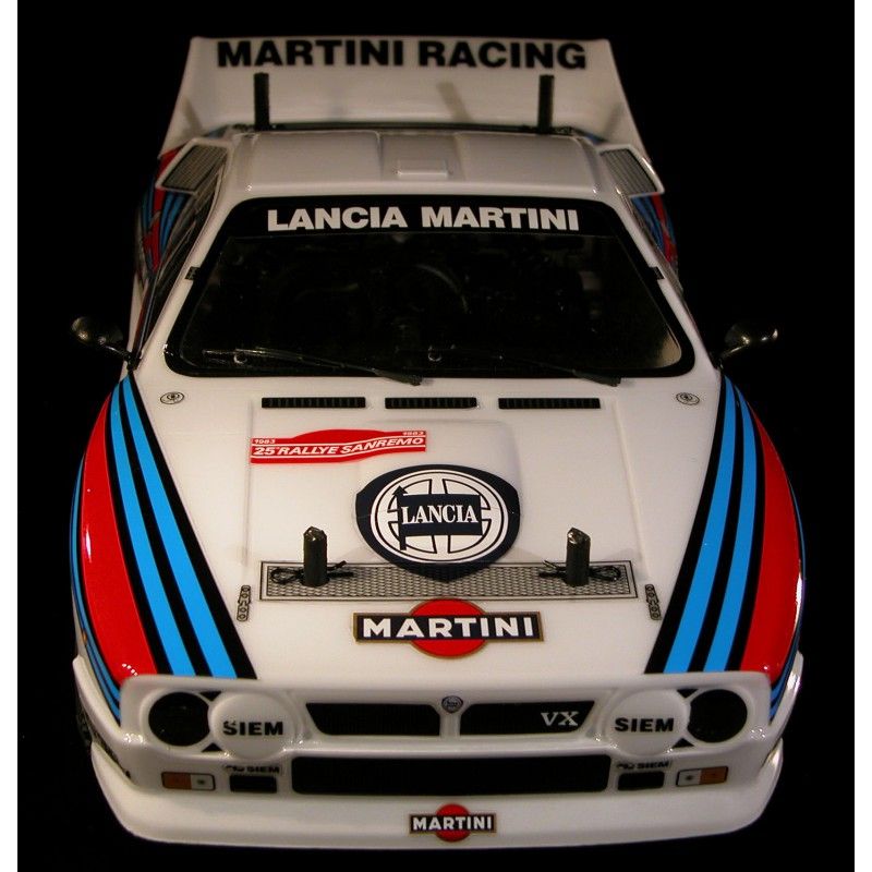 LANCIA 037 EVO2 San Remo 1983 1/10 RC car RTR Kit